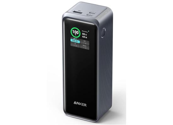 Anker Prime Power Bank, 27,650mAh 3-Port 250W Portable Charger for Travel, TSA-Approved, Smart App, for MacBook Pro/Air, iPhone 16/15/14 Series, Samsung, Laptops - Black